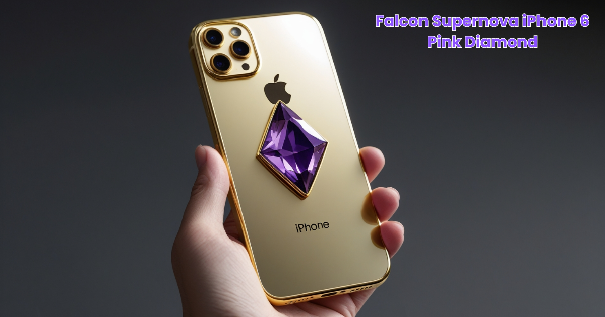 Falcon Supernova iPhone 6 Pink Diamond