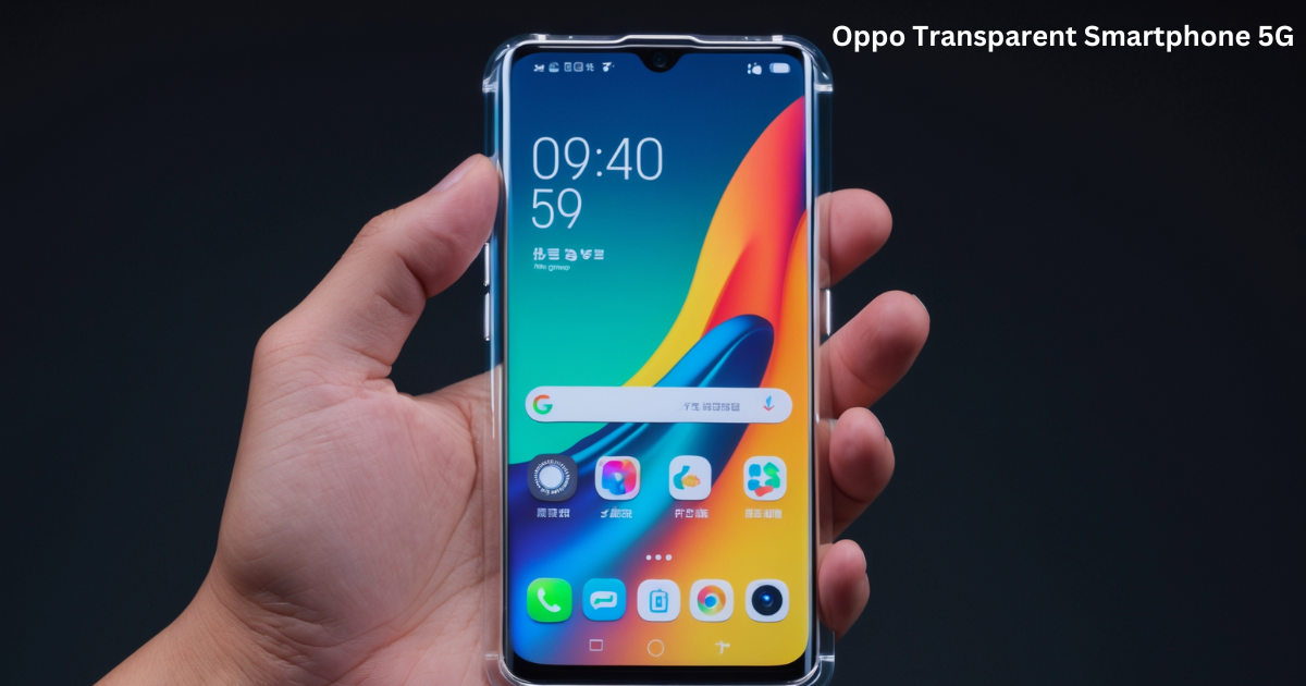 Oppo Transparent Smartphone 5G